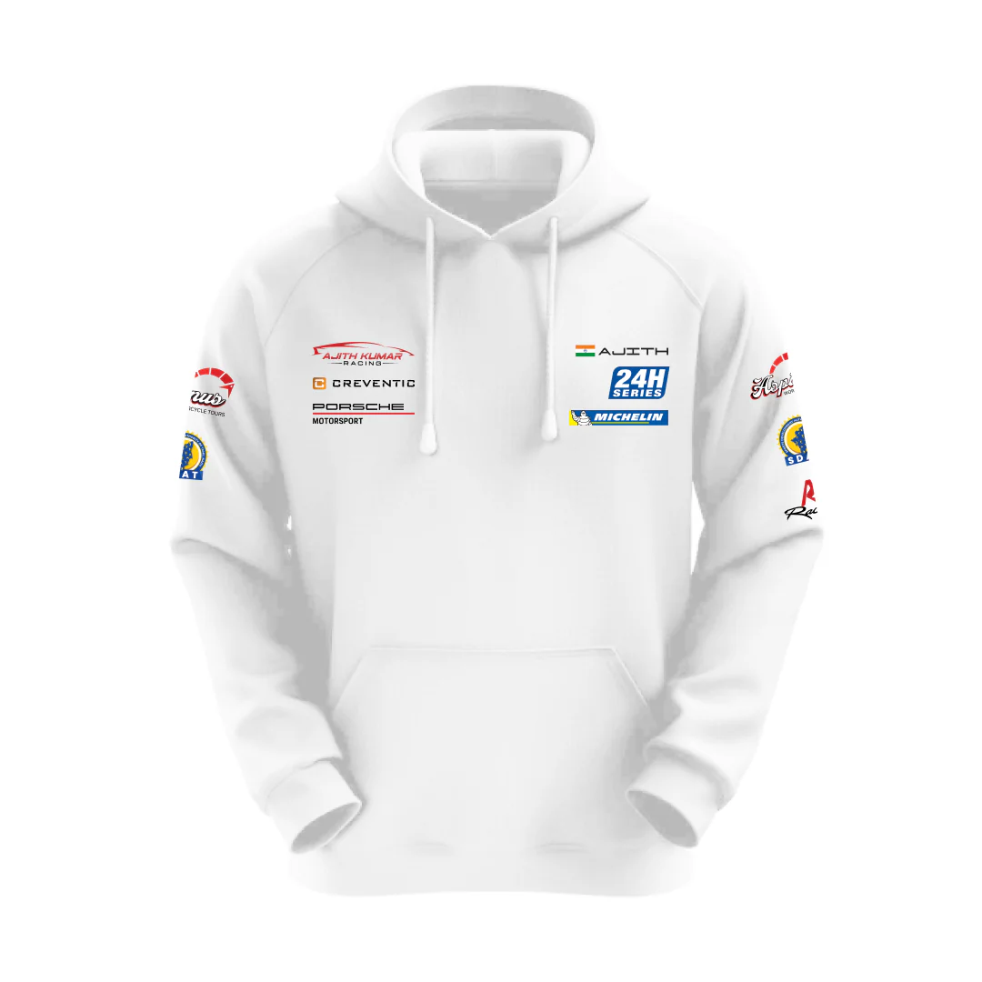 Ajith Kumar Racing Motorsport Fan Hoodie - Image 3