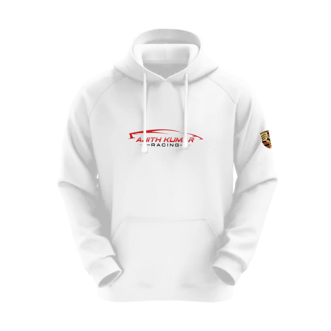 Ajith Kumar Car Racing Motorsport Hoodie - Image 3