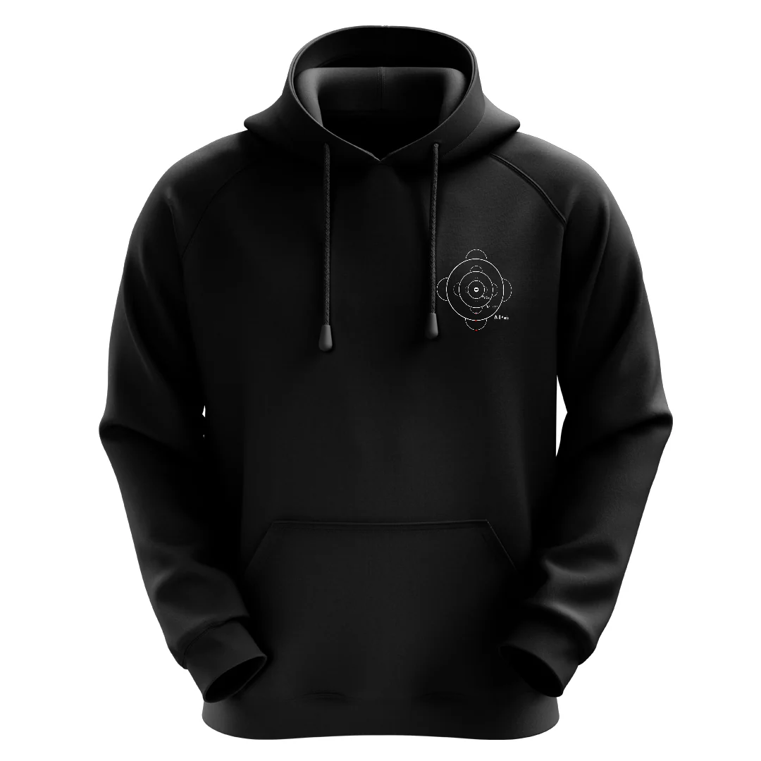 AOT Attack Titan Black Unisex Hoodie - Image 3