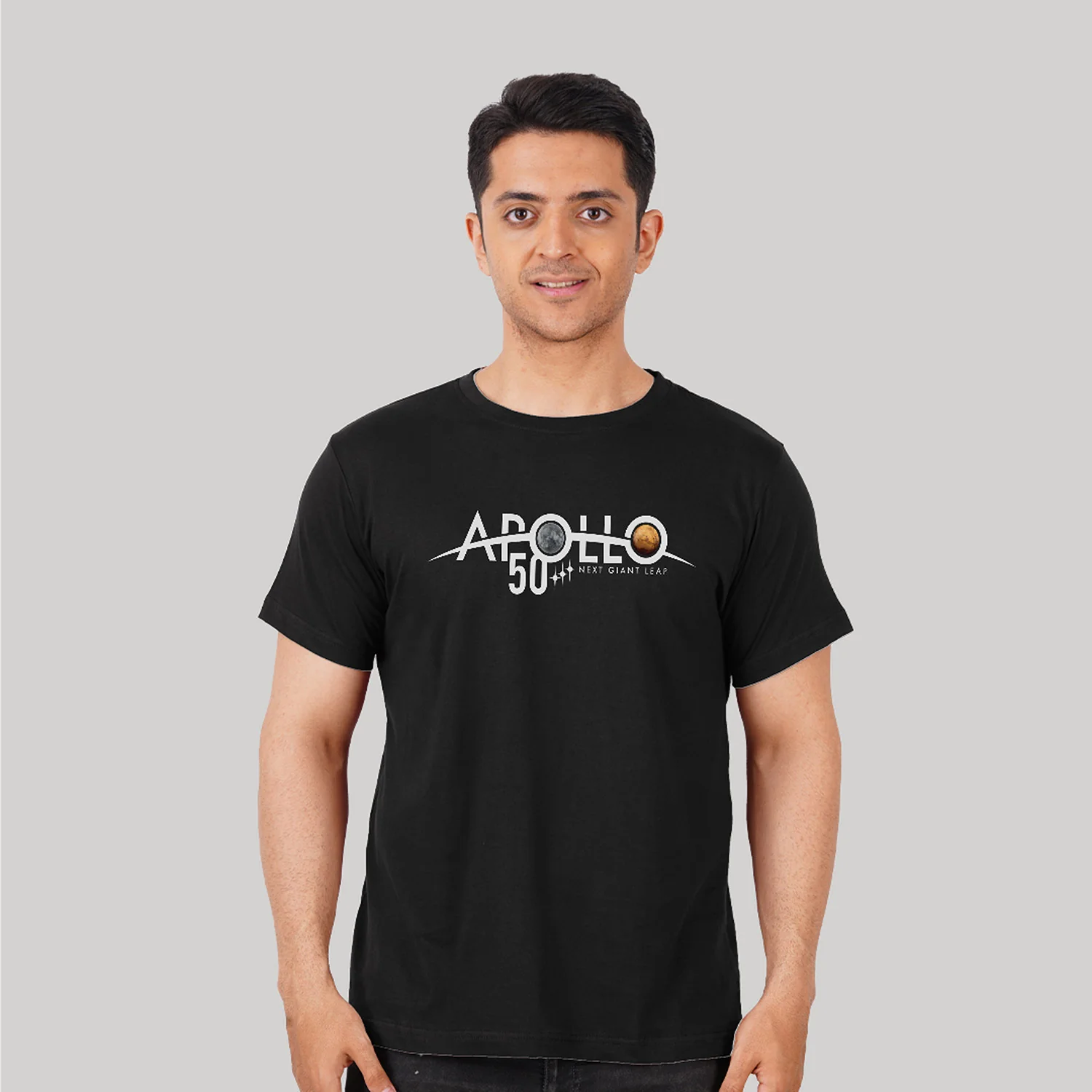 Apollo - NASA Unisex Half Sleeve T-Shirt - Image 3