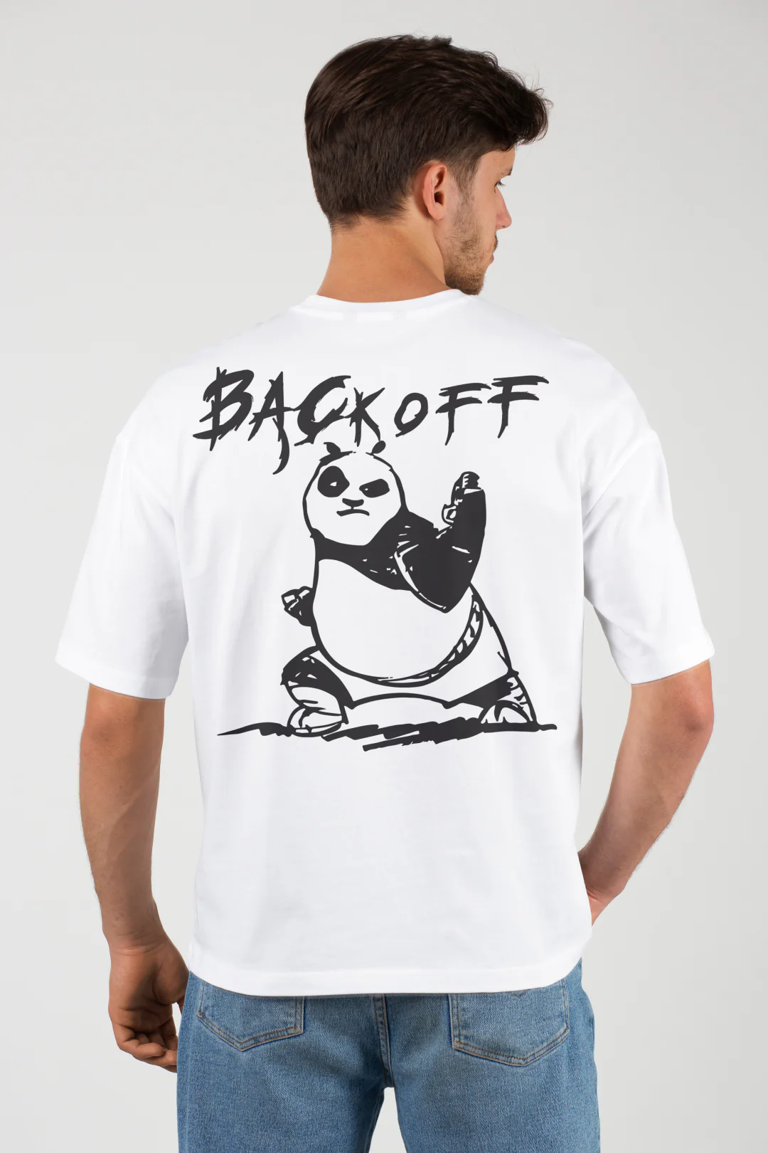 Back Off Oversized T-Shirt - Image 5