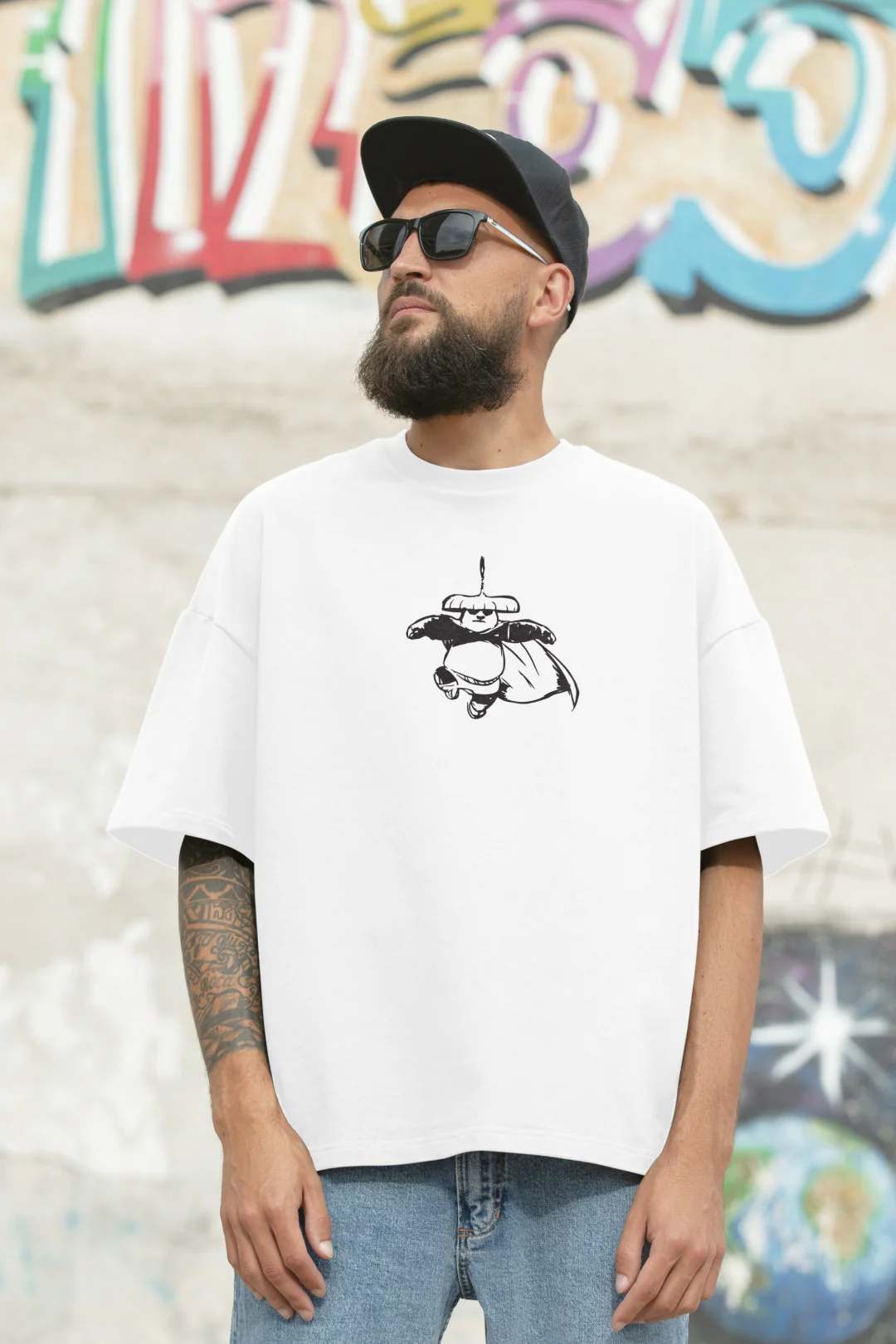 Back Off Oversized T-Shirt - Image 6