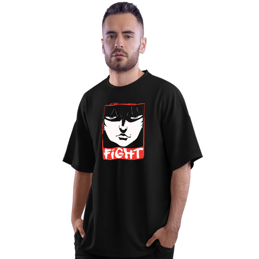 Baki Hanma Unisex Oversized Anime T-Shirt