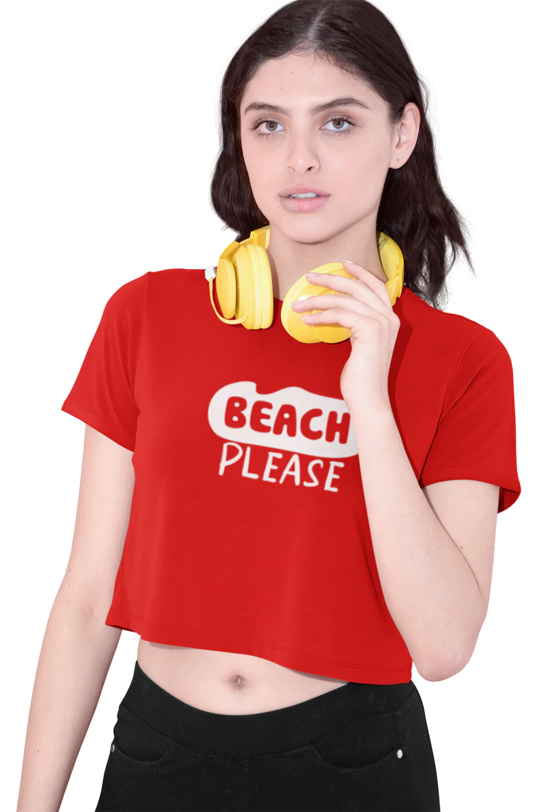 Beach Please - Crop Top - Image 3