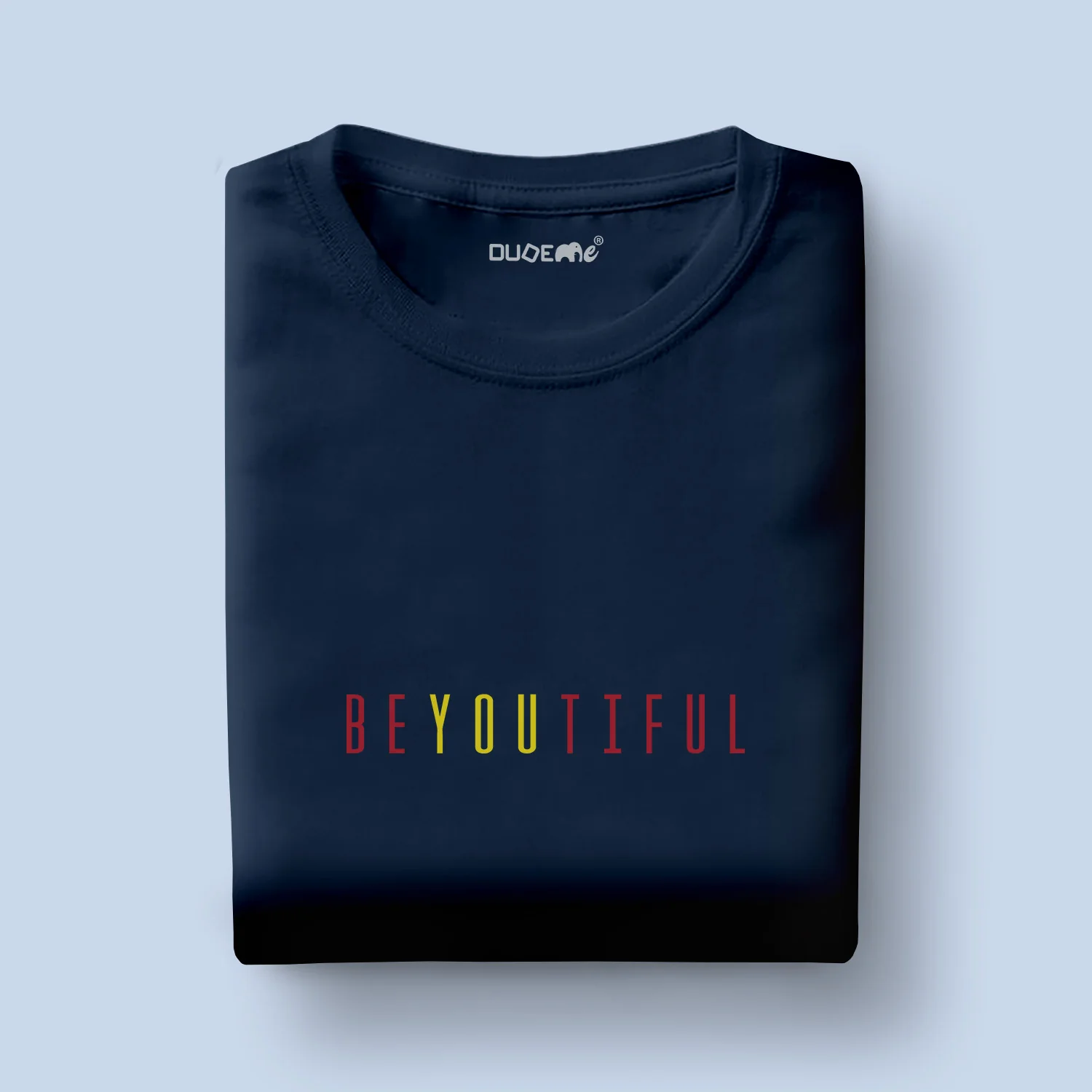 Beautiful Text Boyfriend Fit Half Sleeve T-Shirt