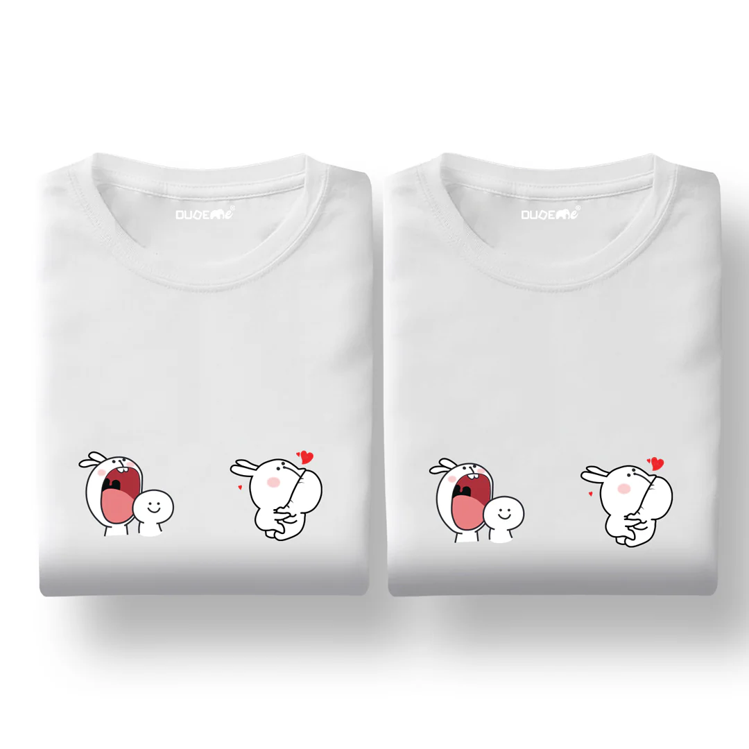 Big Bite Boo Couple T-Shirt - Image 4