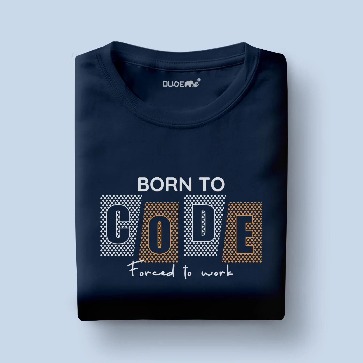 Born To Code Half Sleeve Unisex T-Shirt - Image 2