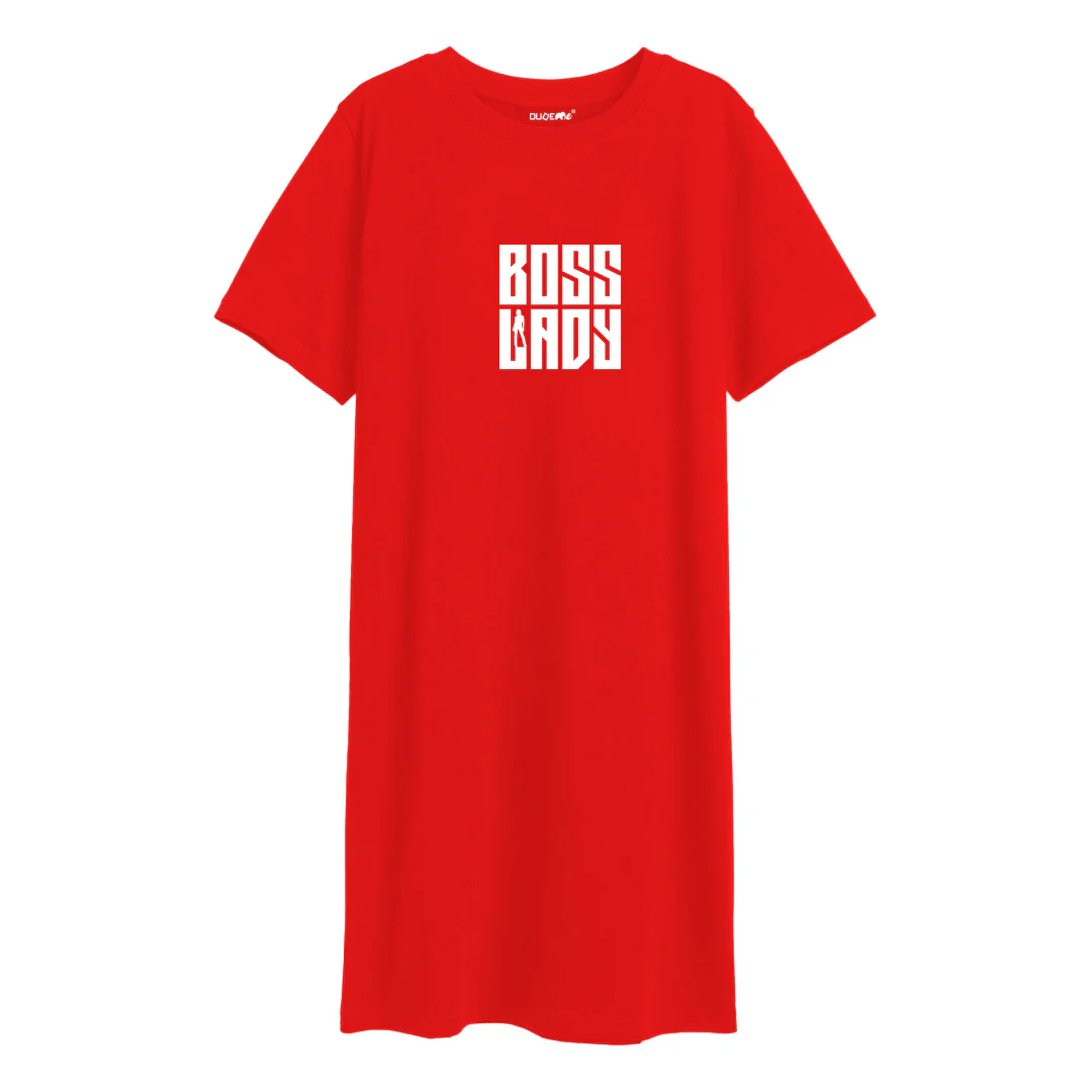 Boss Lady T-Shirt Dress - Image 2