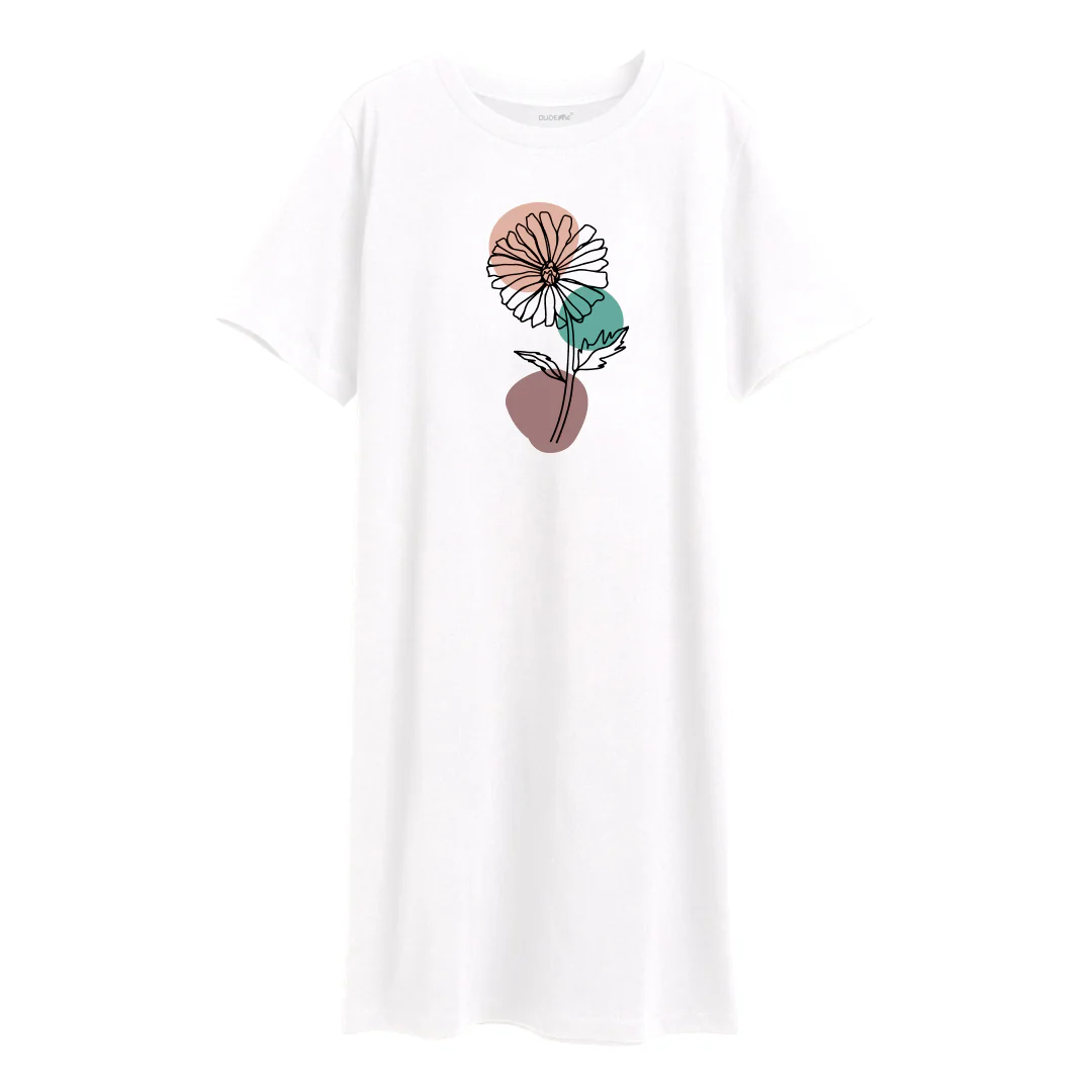 Sunflower T-Shirt Dress - Image 2