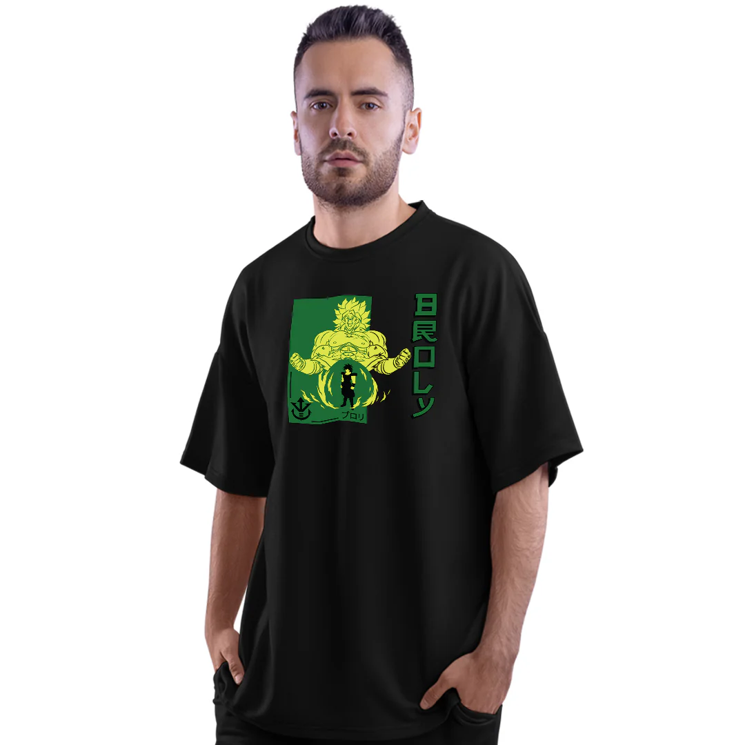 Broly Unisex Oversized Anime T-Shirt