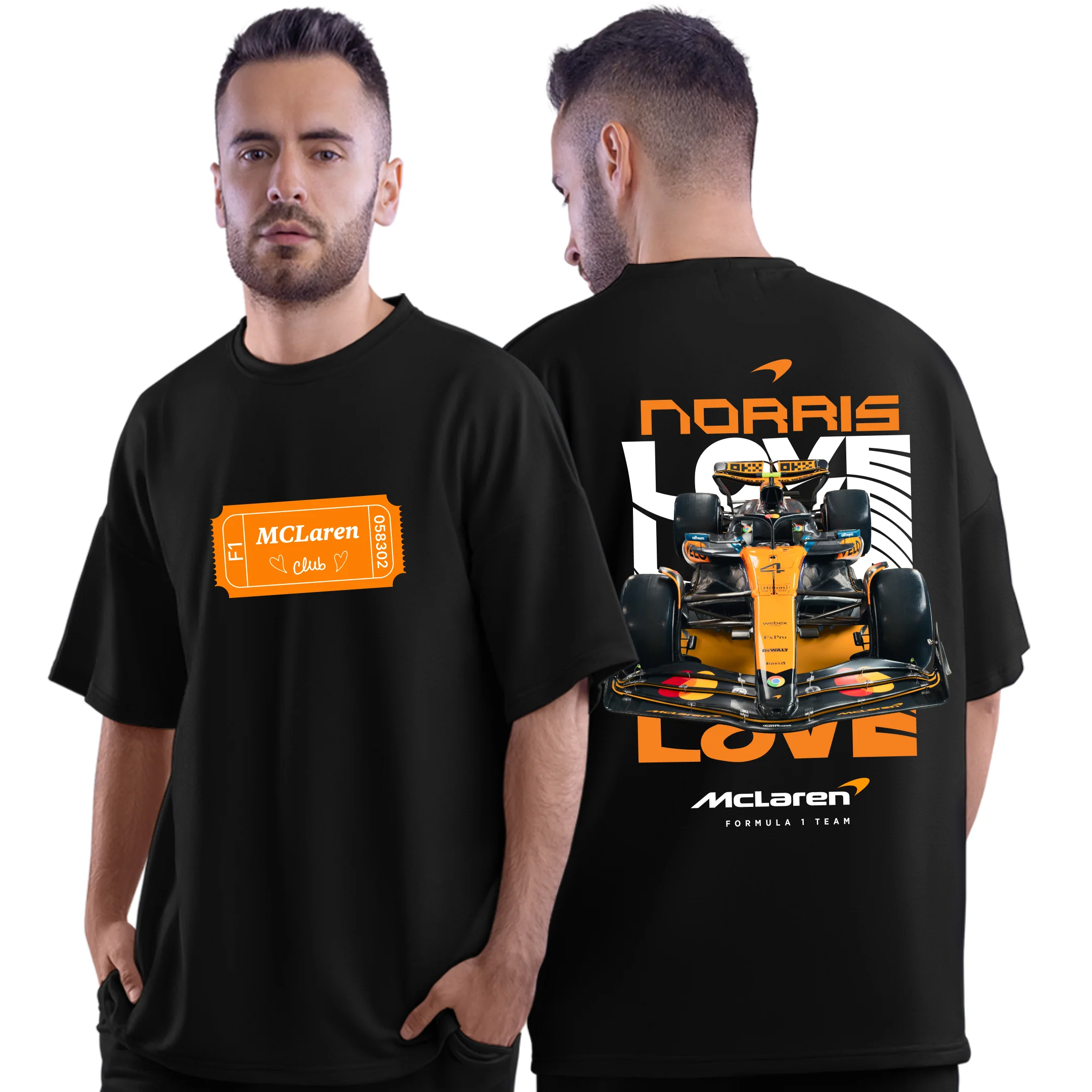 Motorsport Edition - Club Black Oversized T-Shirt