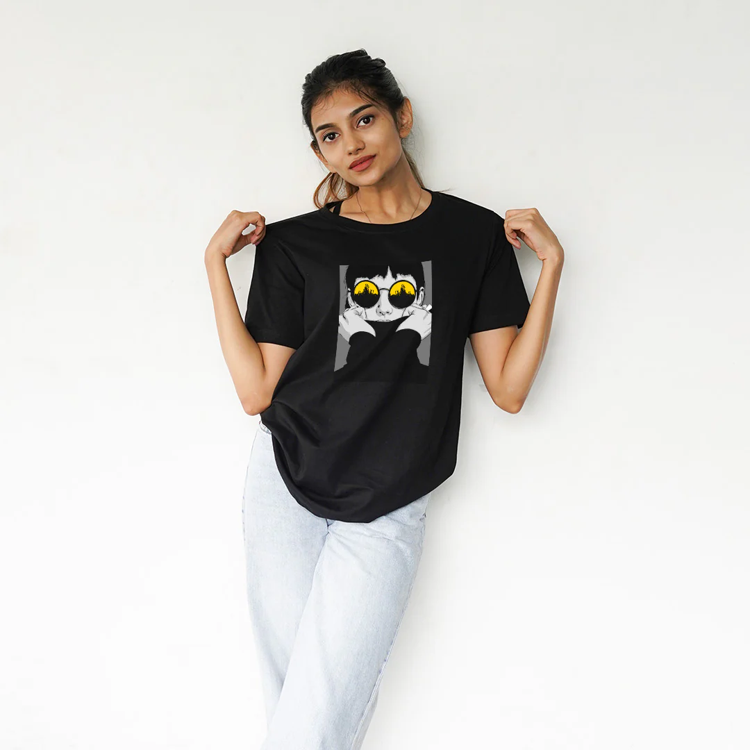 Concert Girl Boyfriend Fit Half Sleeve T-Shirt - Image 3