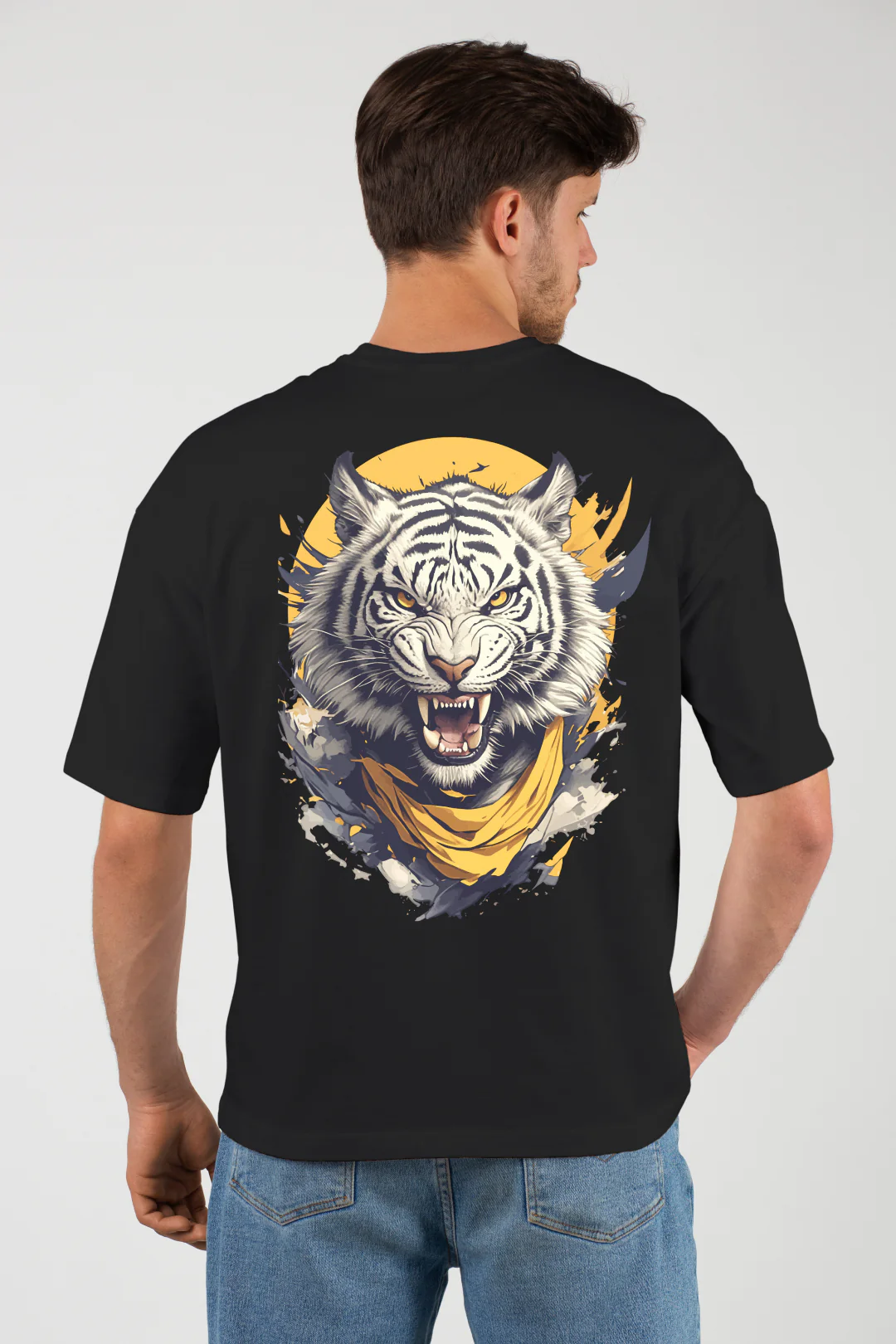 Strive For Progress Not Perfection Oversized T-Shirt - Image 4