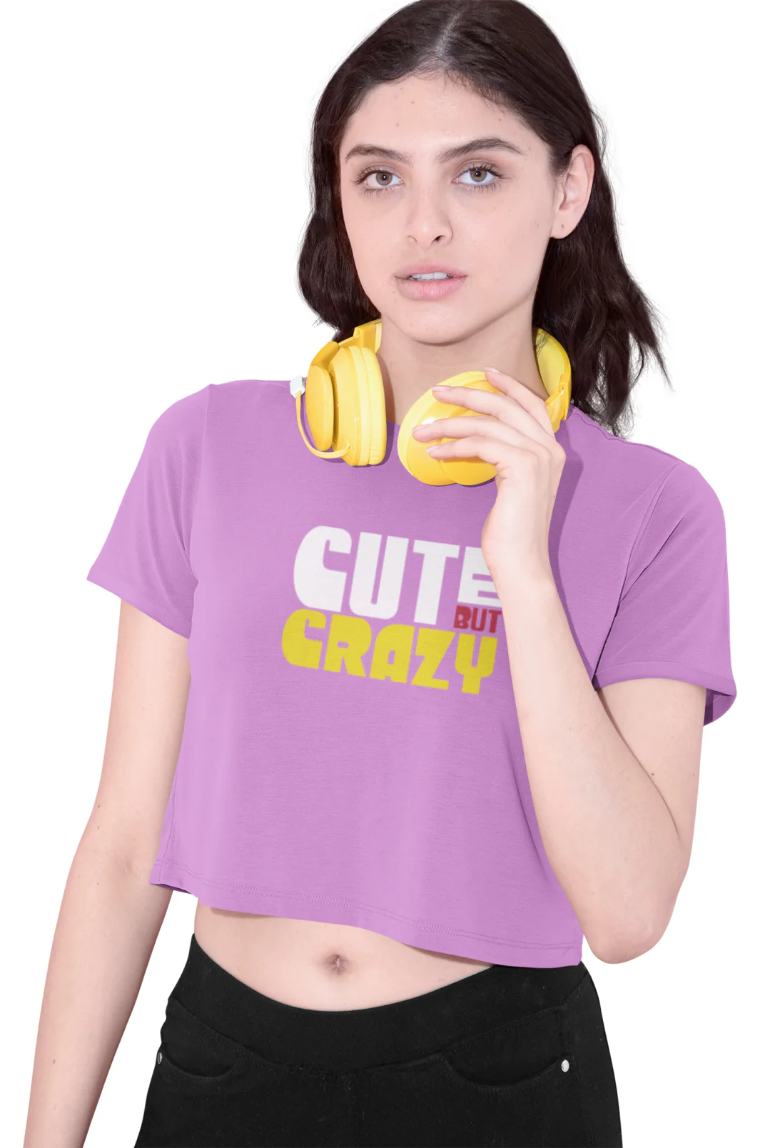 Cute But Crazy - Crop Top - Image 3