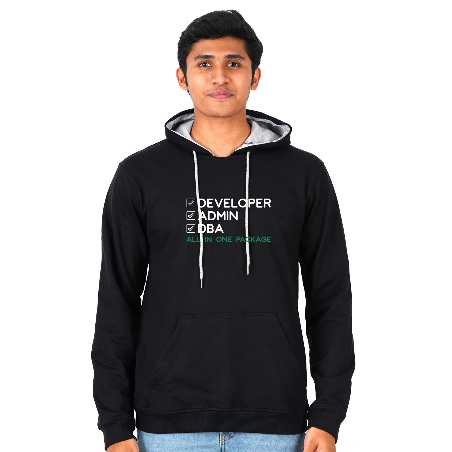Developer Admin DBA Unisex Hoodie - Image 2