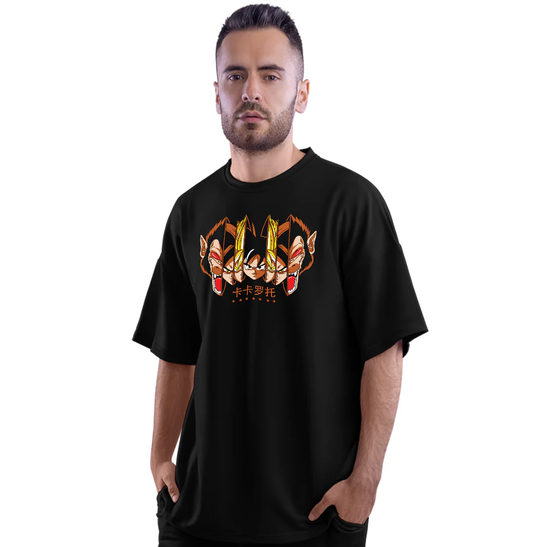 Dragon Ball GT Unisex Oversized Anime T-Shirt