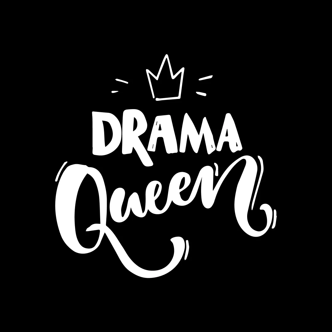 Drama Queen T-Shirt Dress - Image 2