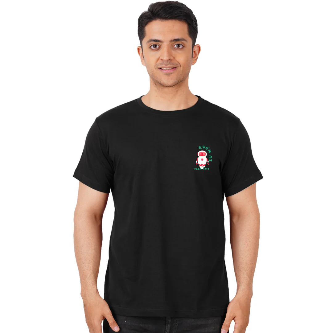 Even AI Need Love Unisex Geek T-Shirt