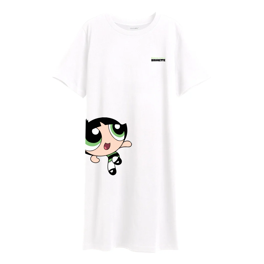 Everyone Love a Brunette T-Shirt Dress - Image 2