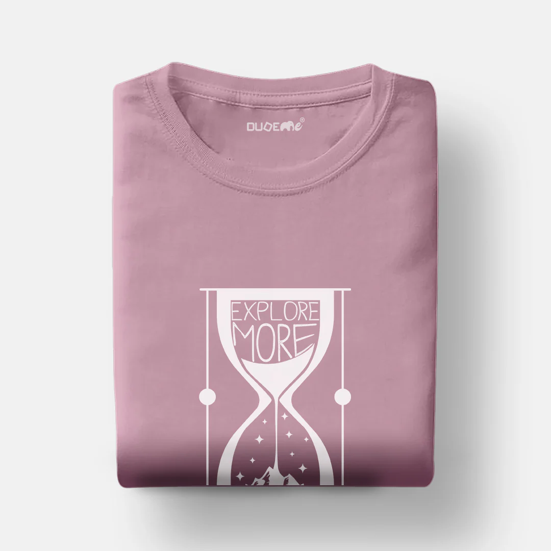 Explore More Unisex Travel Half Sleeve T-Shirt