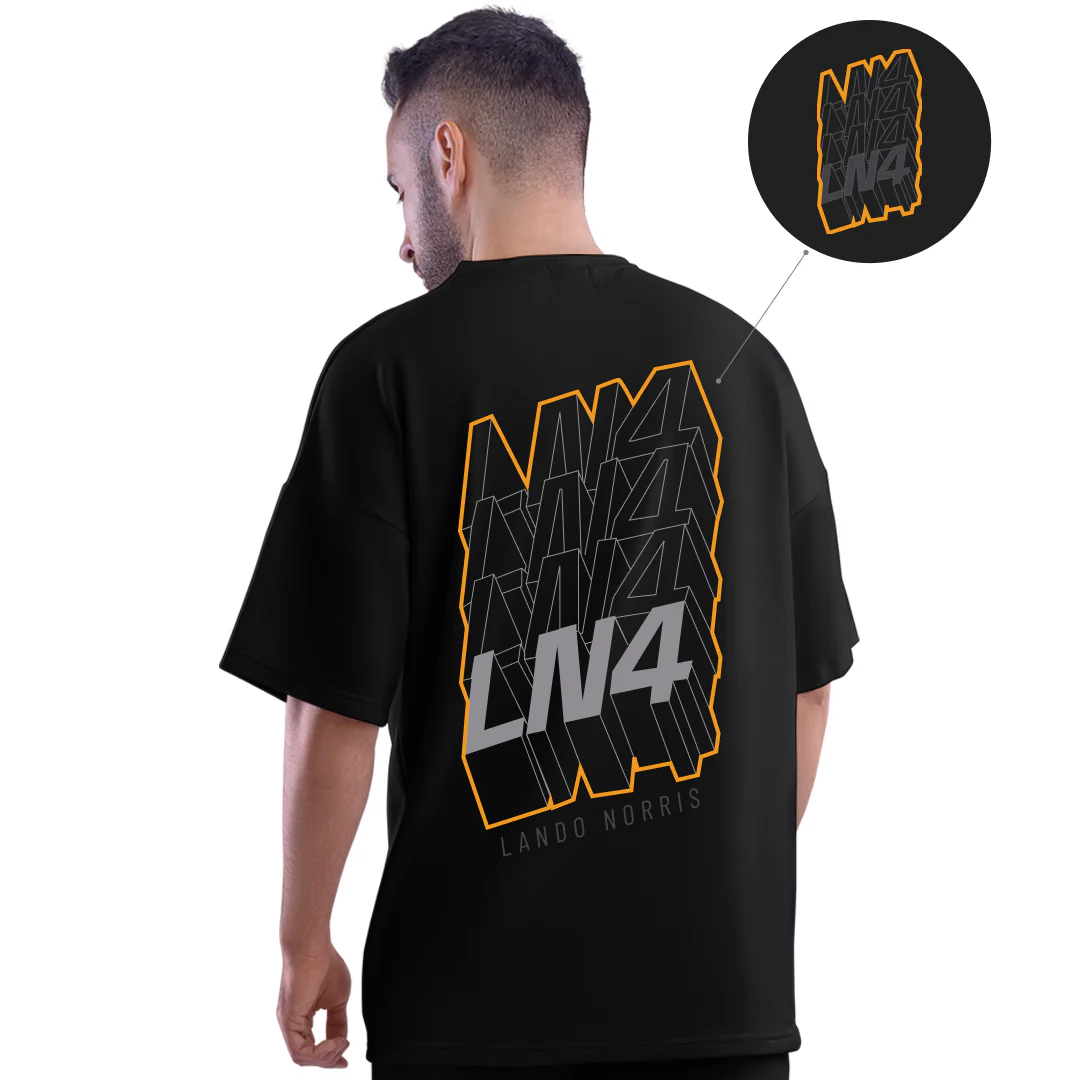 Formula Team Unisex Motorsport Oversized T-Shirt - Image 3