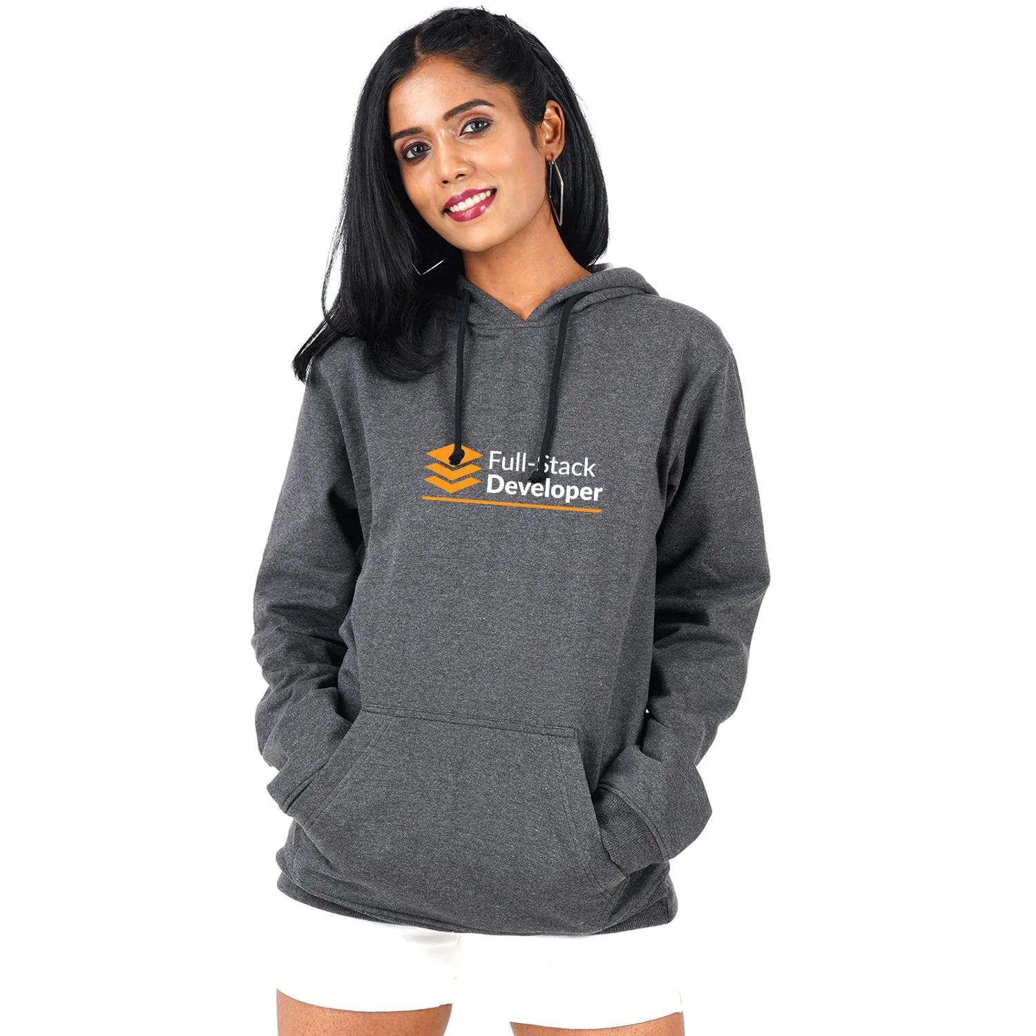 Full Stack Developer Unisex Hoodie - Image 3