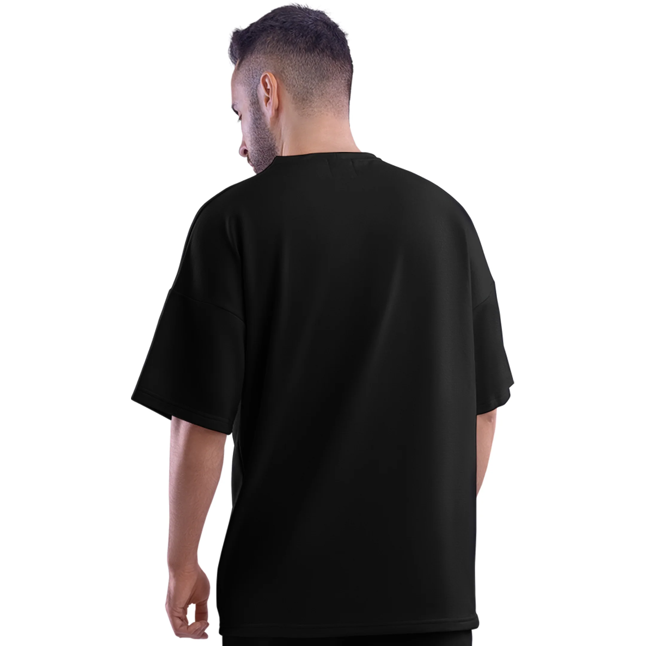Ghost Warrior Gaming Oversized T-Shirt Black - Image 3