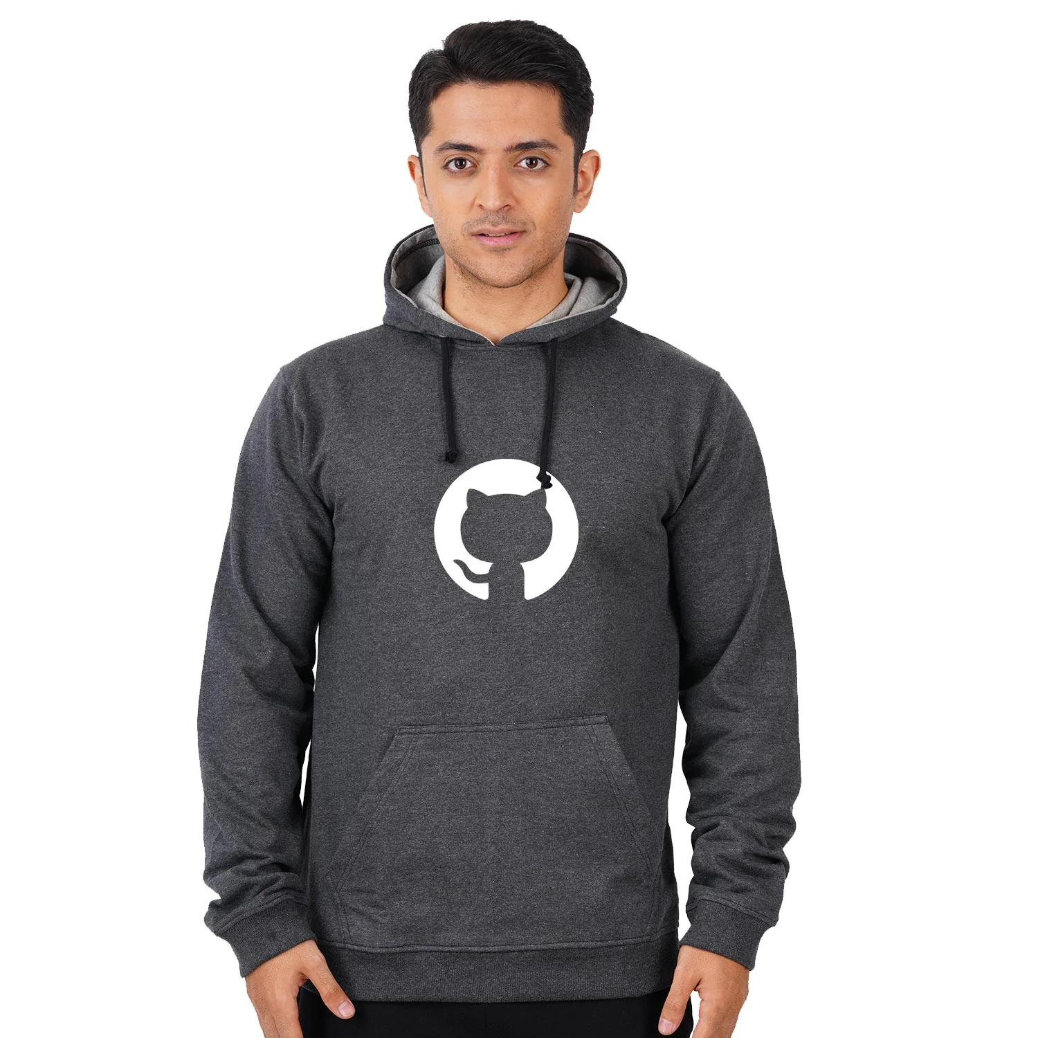 Github Logo Unisex Hoodie - Image 3