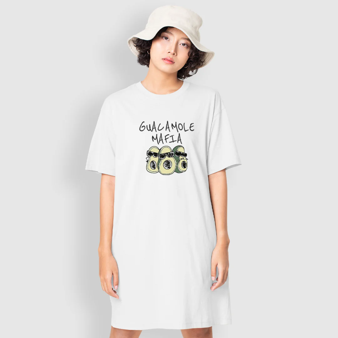 Guacamole Mafia T-Shirt Dress - Image 2