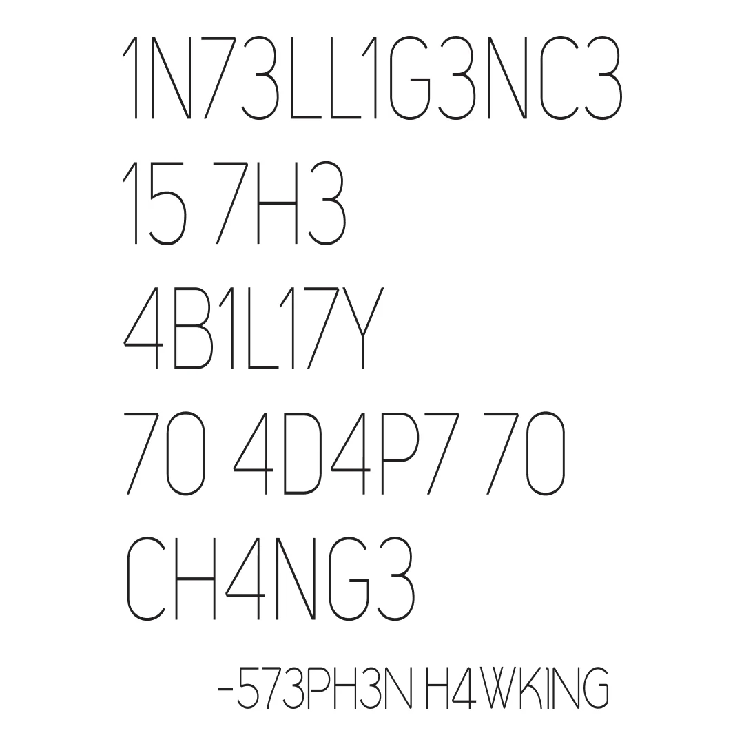 Hawking's Wisdom Half Sleeve Unisex Geek T-Shirt - Image 2