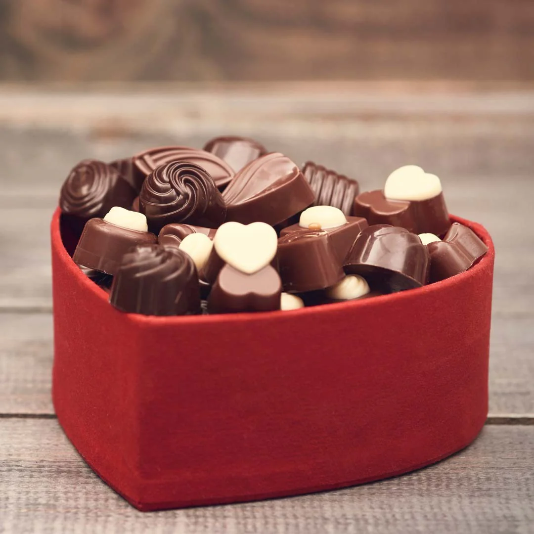 Homemade Premium Ooty Chocolate Truffles (Heart Shape Tin)