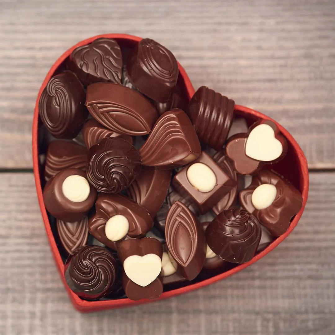 Homemade Premium Ooty Chocolate Truffles (Heart Shape Tin) - Image 2