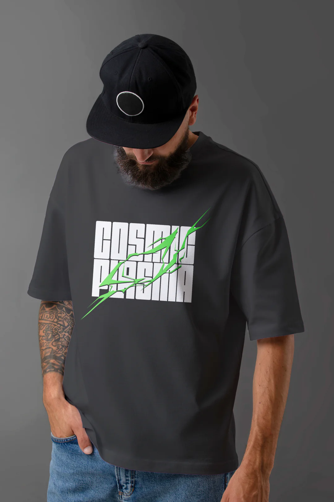 Cosmic Plasma Oversized T-Shirt - Image 2