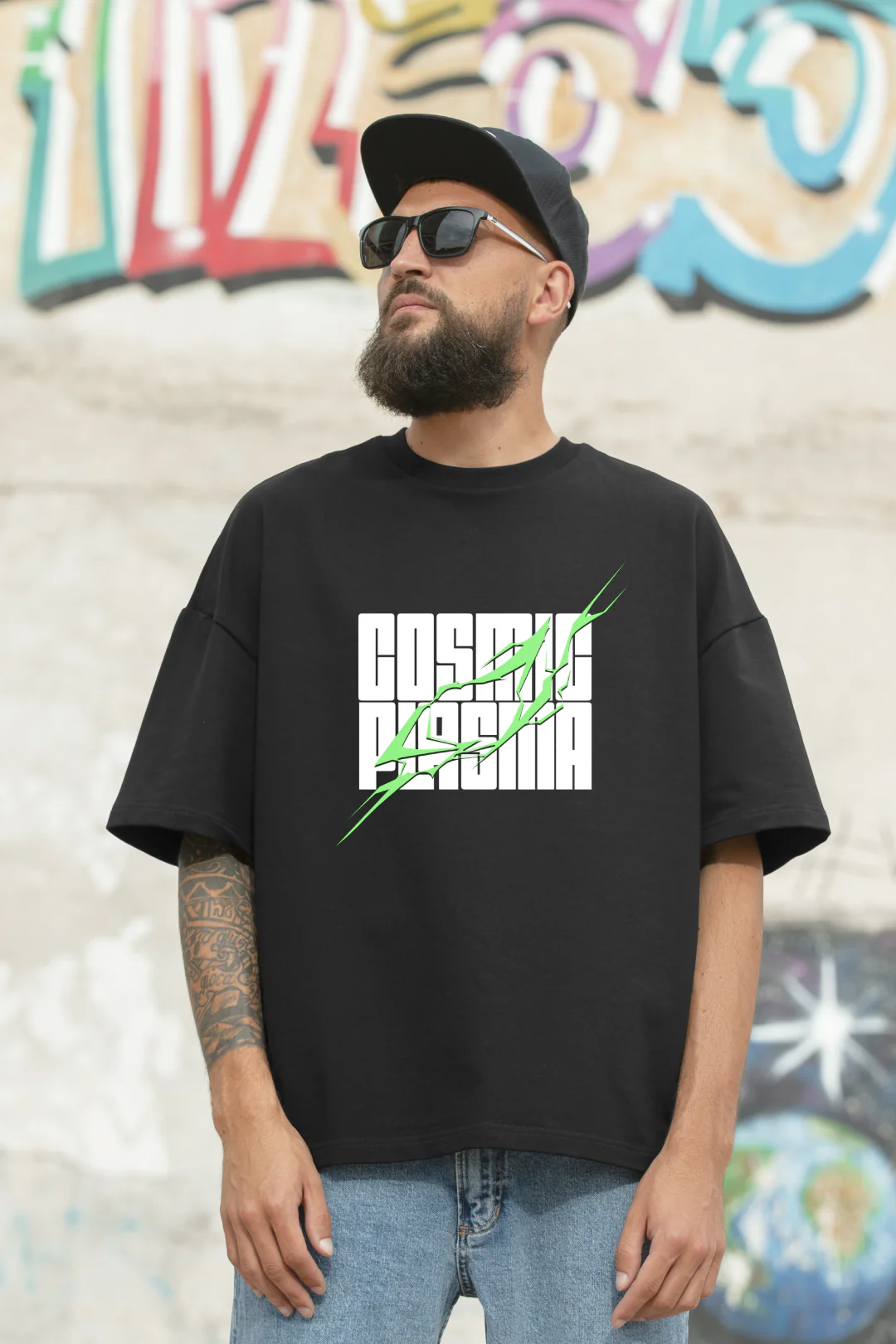 Cosmic Plasma Oversized T-Shirt - Image 6