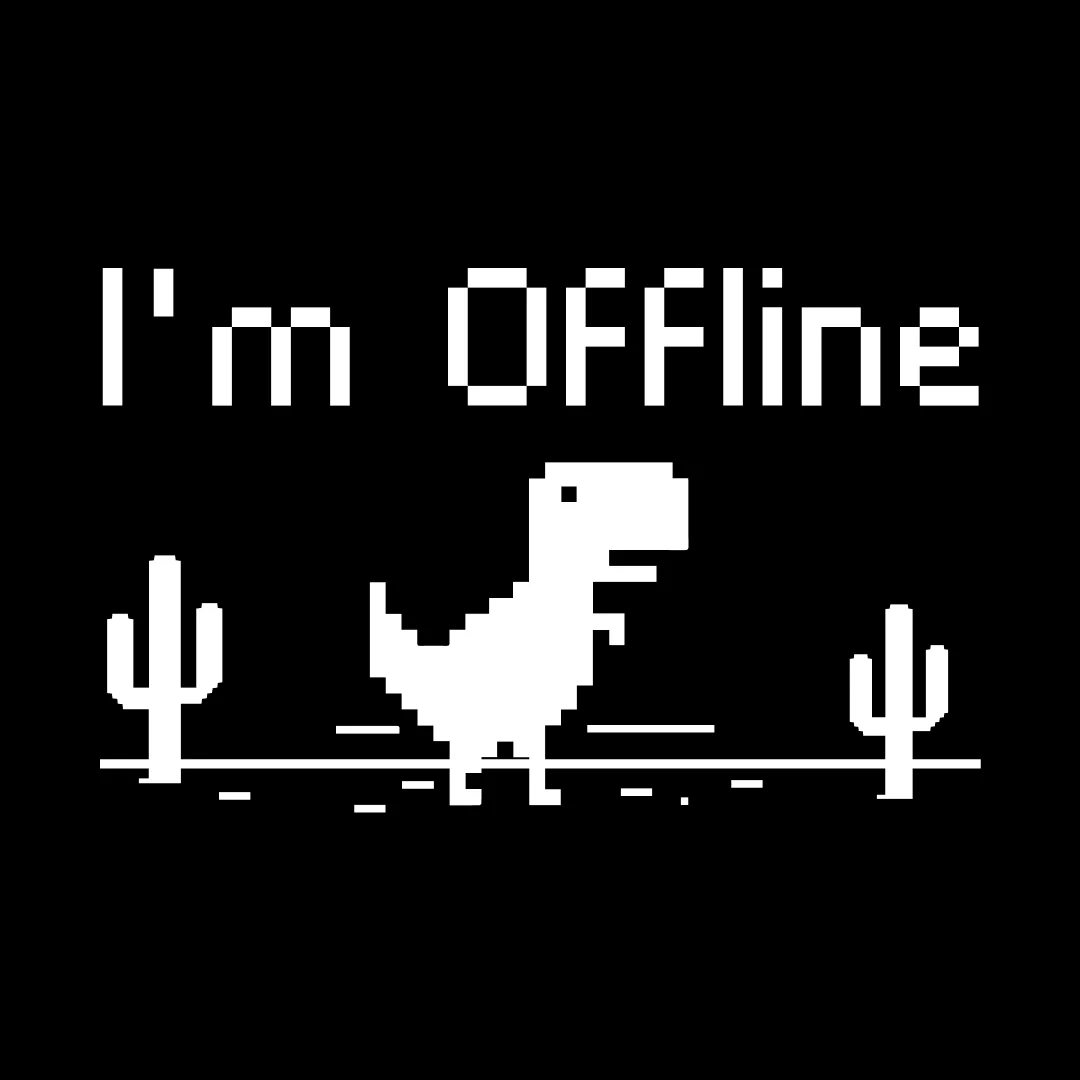 I Am Offline T-Shirt Dress - Image 3