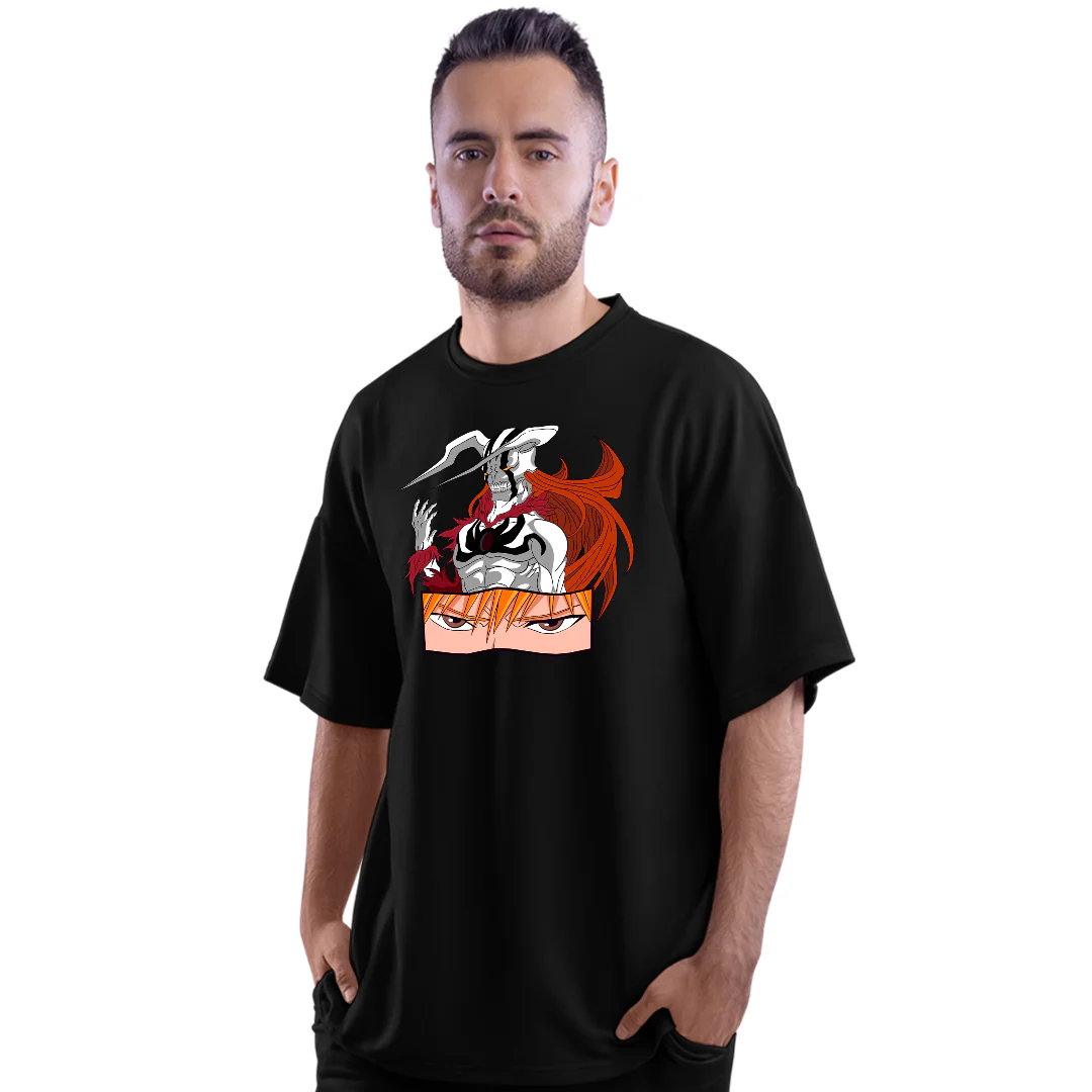 Ichigo Kurosaki Unisex Oversized Anime T-Shirt