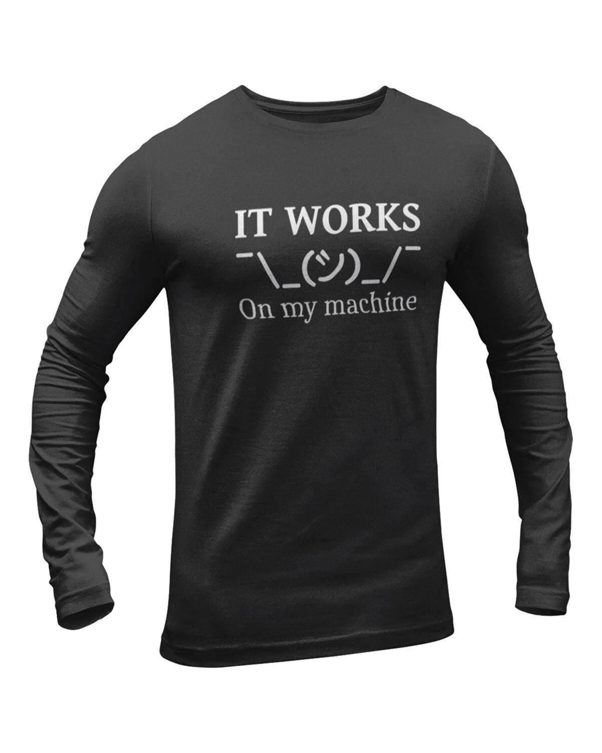 It Works On My Machine Full Sleeve Geek T-Shirt - Image 2