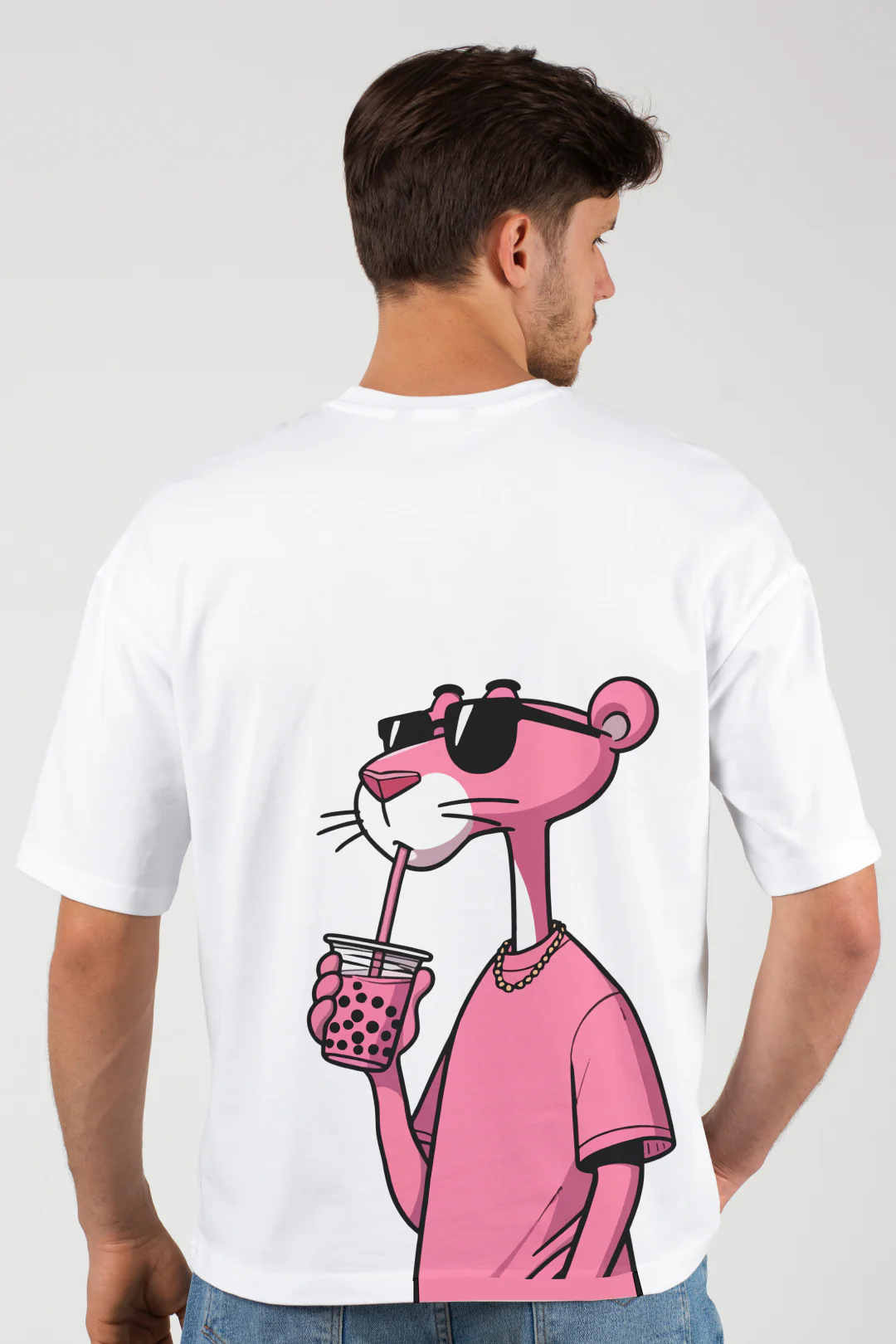 Its Not Easy Being Chill Oversized T-Shirt - Image 5
