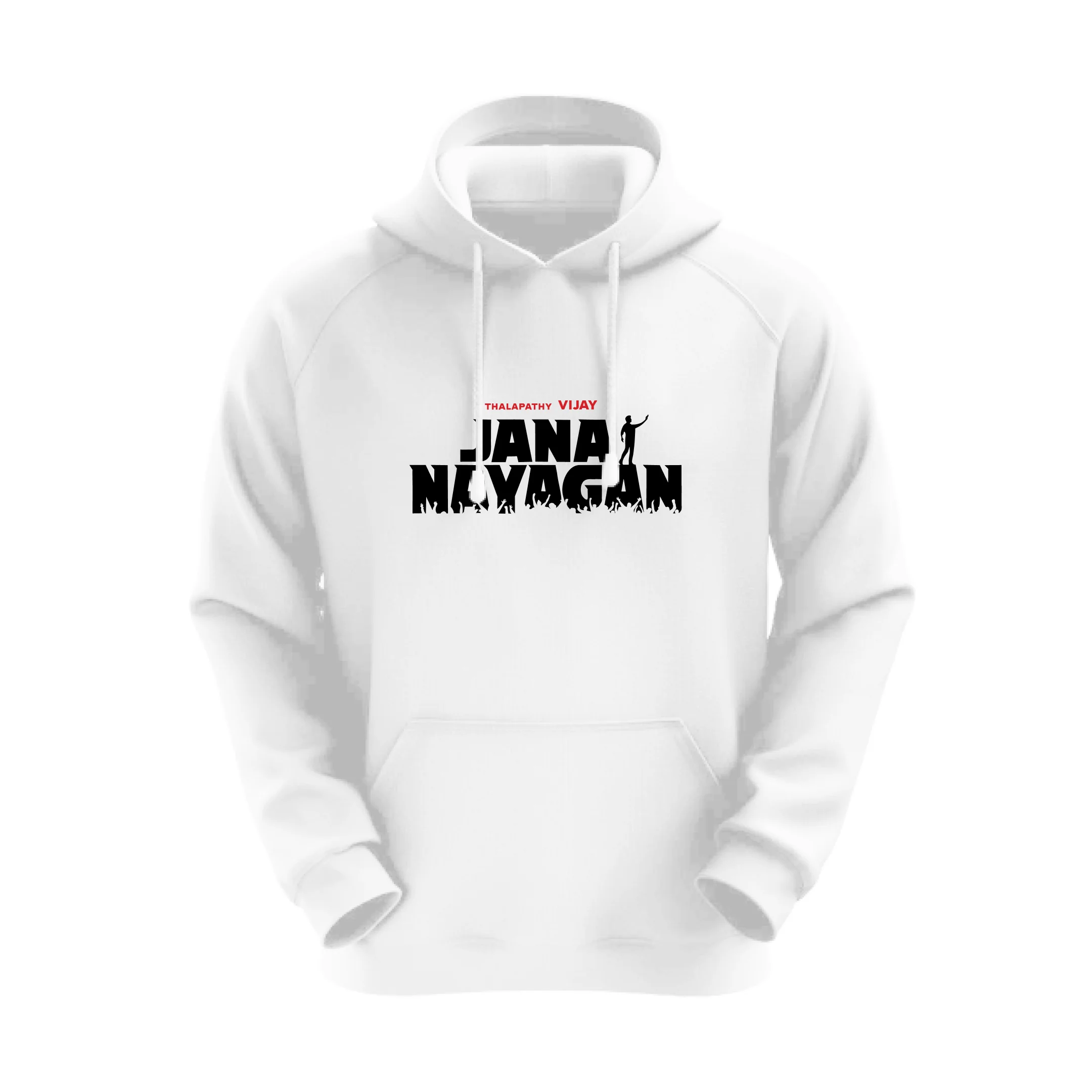 Jana Nayagan Thalapathy Vijay Fearless Leader Hoodie - Image 6