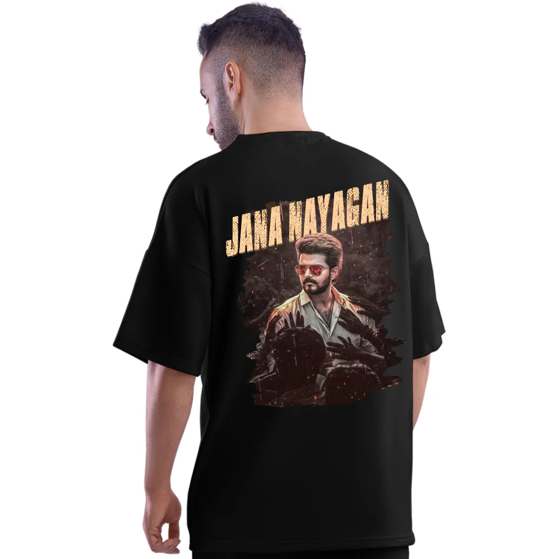 Jana Nayagan Thalapathy Vijay Oversized T-Shirt - Image 3