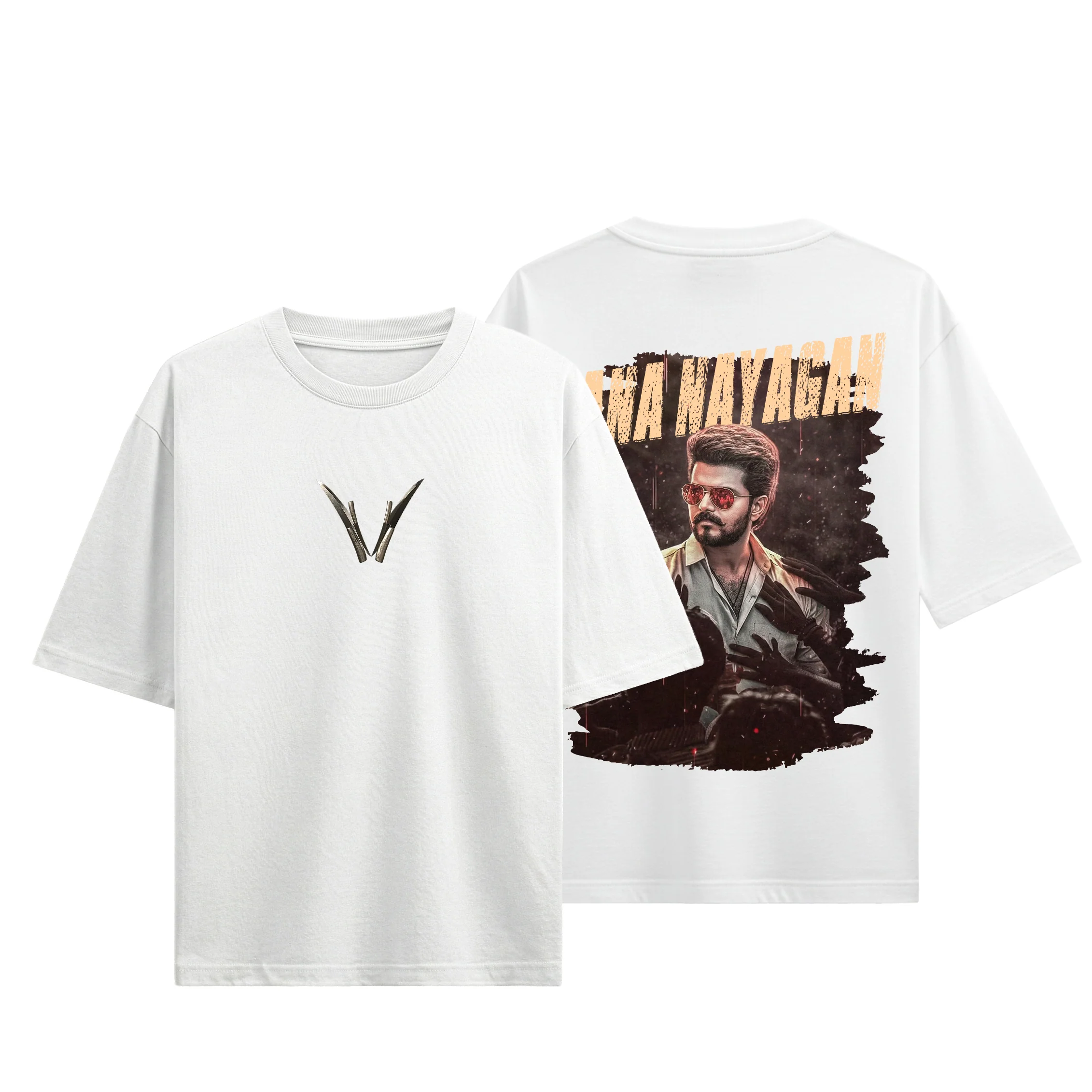 Jana Nayagan Thalapathy Vijay T-Shirt - Image 5