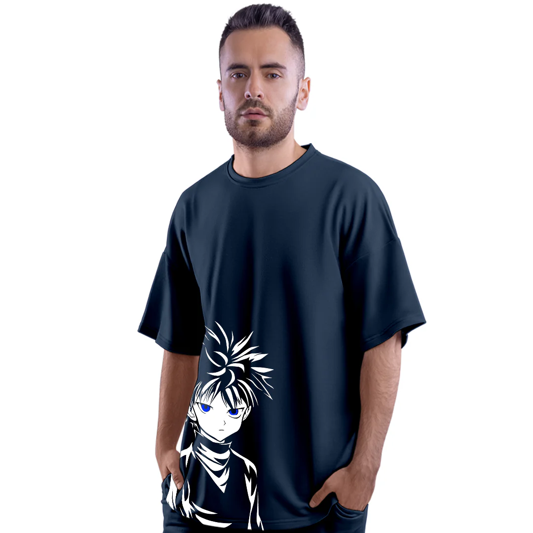 Killua Unisex Oversized Anime T-Shirt