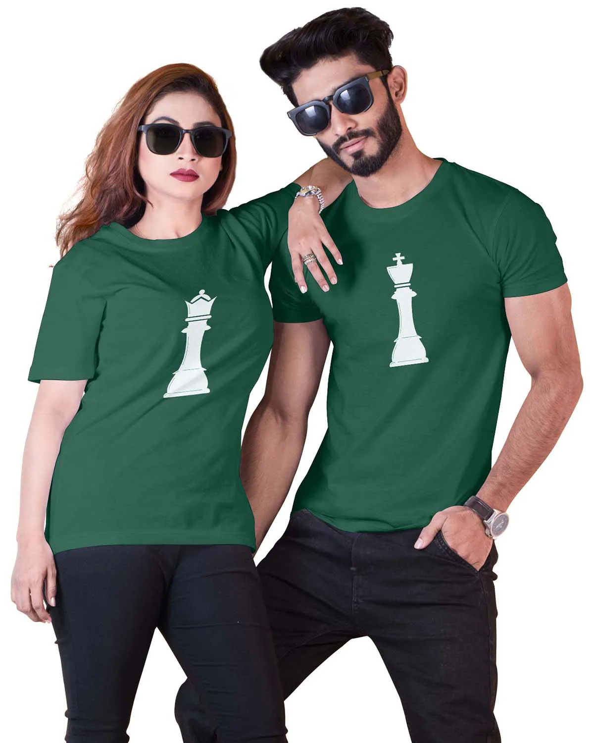 King & Queen Couple T-Shirt - Image 3