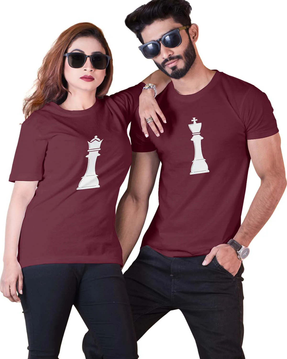 King & Queen Couple T-Shirt - Image 4