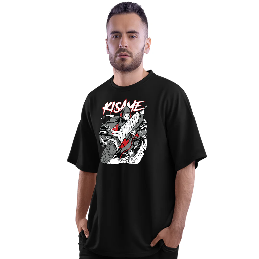 Kisame Unisex Oversized Anime T-Shirt