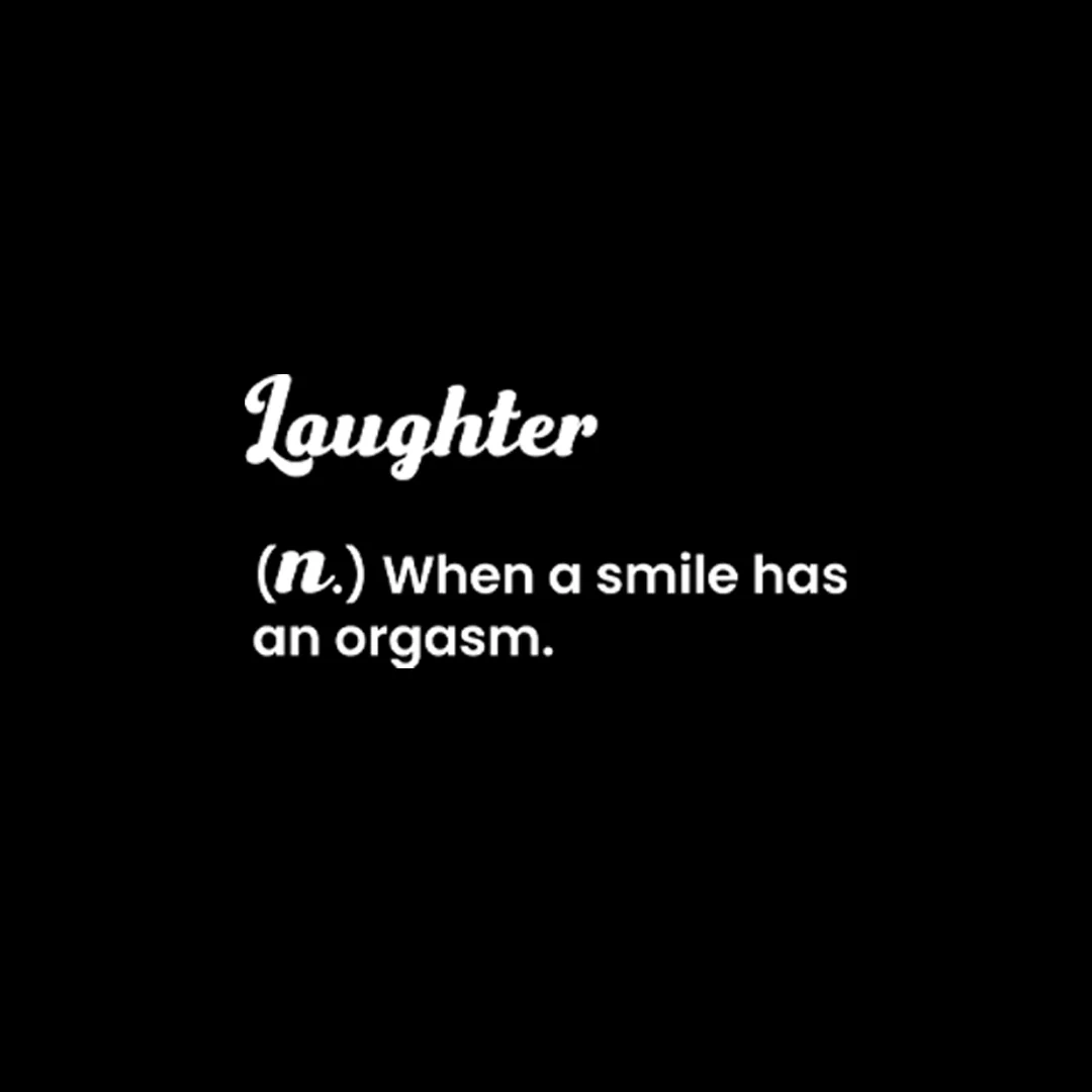 Laughter Smile Orgasm Unisex Sarcasm Oversized T-Shirt - Image 2