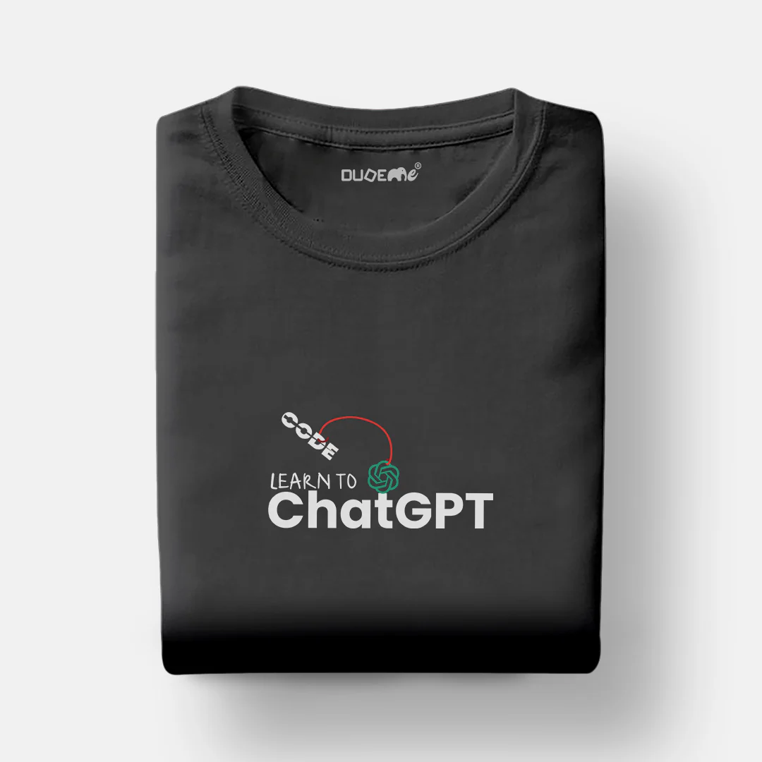 to Learn Chat GPT Unisex Geek T-Shirt