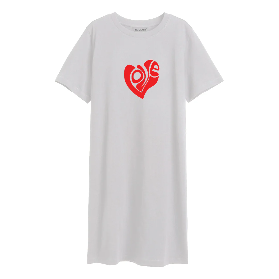 Love T-Shirt Dress - Image 2
