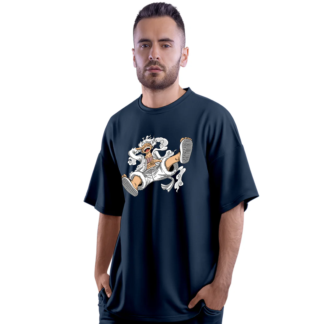 Luffy Gear 5 Unisex Oversized Anime T-Shirt