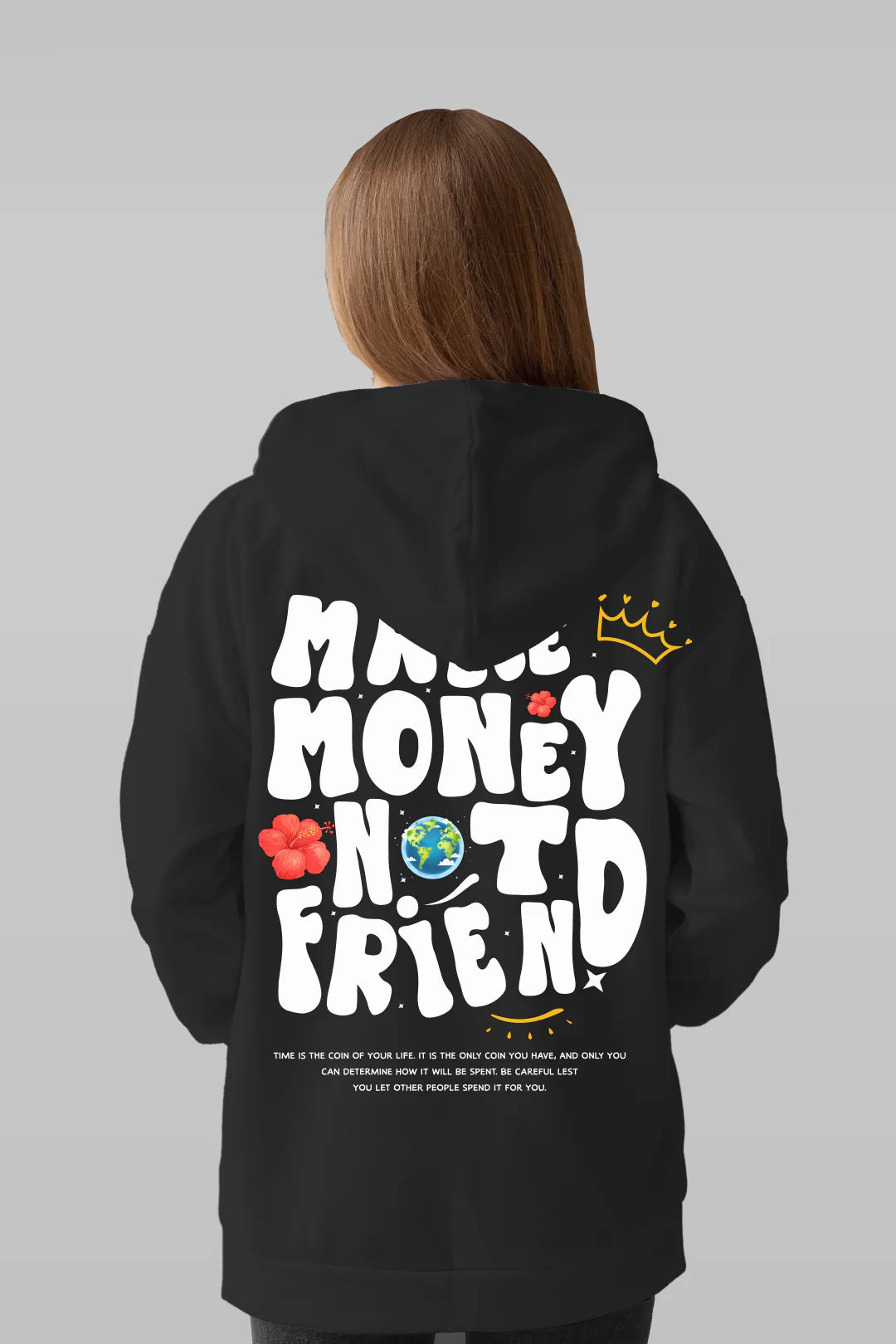 Make Money Not Friends Hoodie - Image 3